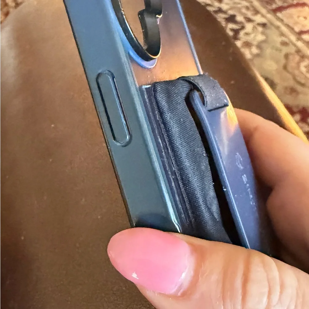 Black Phone Grip Case